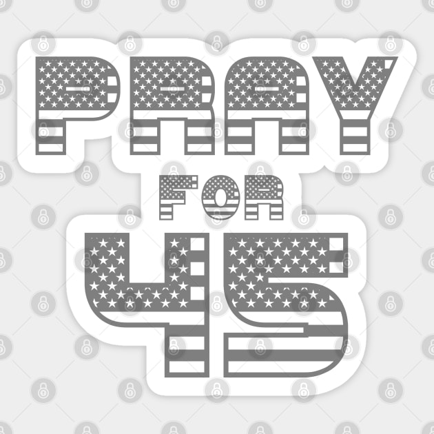 pray for 45 Sticker by Shirtz Tonight